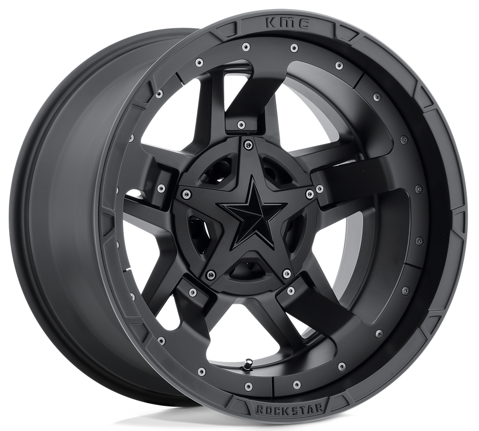 KMC XD827  20X10 6X139.7 ET-24 Matte Black