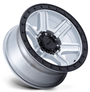 KMC KM551 OUTRUN 18X9.0 6X139.7  ET+18 Machined / Gloss Black Lip