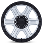 KMC KM551 OUTRUN 18X9.0 6X139.7  ET+18 Machined / Gloss Black Lip