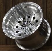 American Racing AR62 Outlaw II 15X10 5X139.7 ET-38 Machined W/ Clear Coat