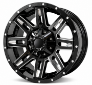 GT Wheels 242 18X9.0 5X120 ET+12 Black