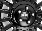 O.Z. Rally Raid 18X8.5 6X139.7 ET+25 Matt Black + Silver Lettering