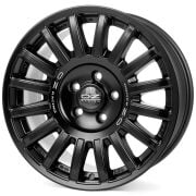 O.Z. Rally Raid 18X8.5 6X139.7 ET0 Matt Black+Silver Lettering