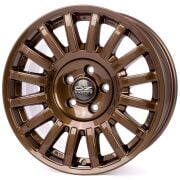 O.Z. Rally Raid 18X8.5 6X139.7 ET+25 Gloss Bronze + Black Lettering