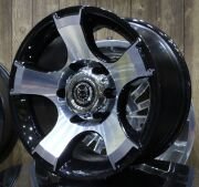 Black Wolf 1195 15X8.0 6X139.7 ET-10 Black Polished