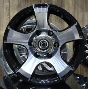 Black Wolf 1195 15X8.0 6X139.7 ET-10 Black Polished