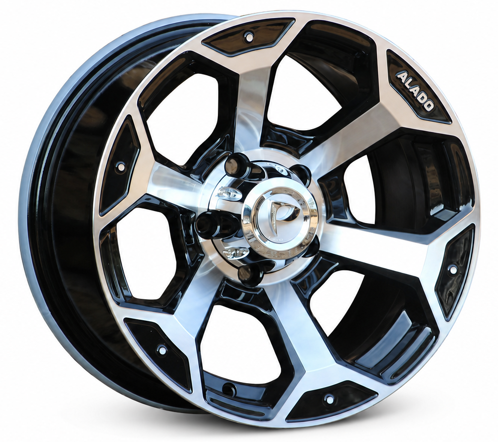 Powcan 321 15X8.0 5X114.3 ET+10 Black Machined