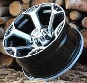 Powcan 321 15X8.0 5X114.3 ET+10 Black Machined