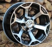 Powcan 321 15X8.0 5X114.3 ET+10 Black Machined
