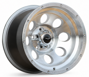 Procast 5312 15X10 5X114.3 ET-44 Silver Machined